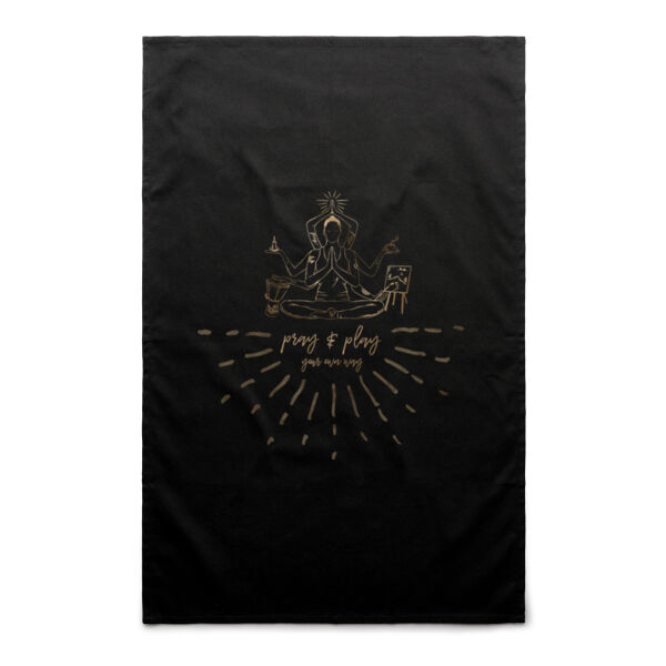 Tea Towel ~ Pray & Play Thumbnail